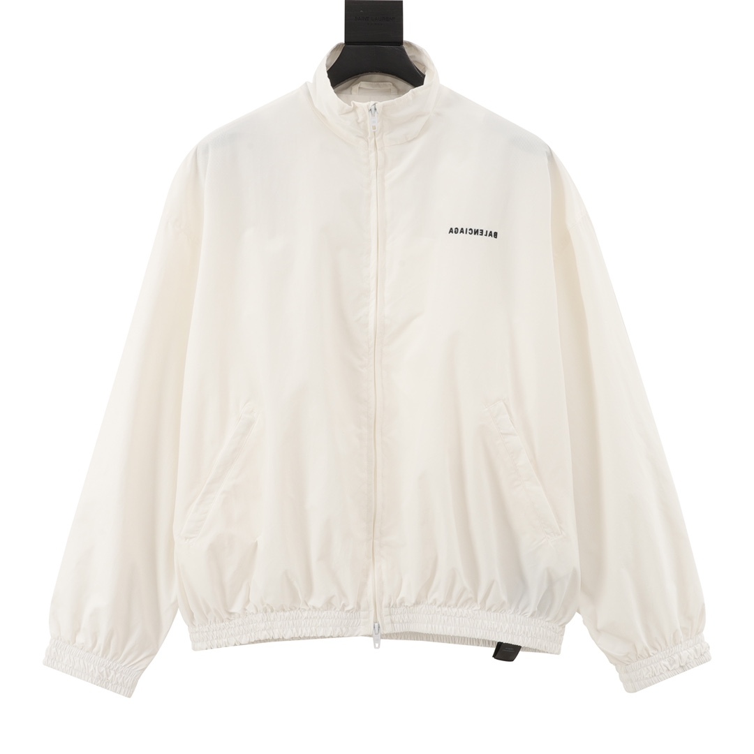 【BALENCIAGA】レター刺繍ジャケット