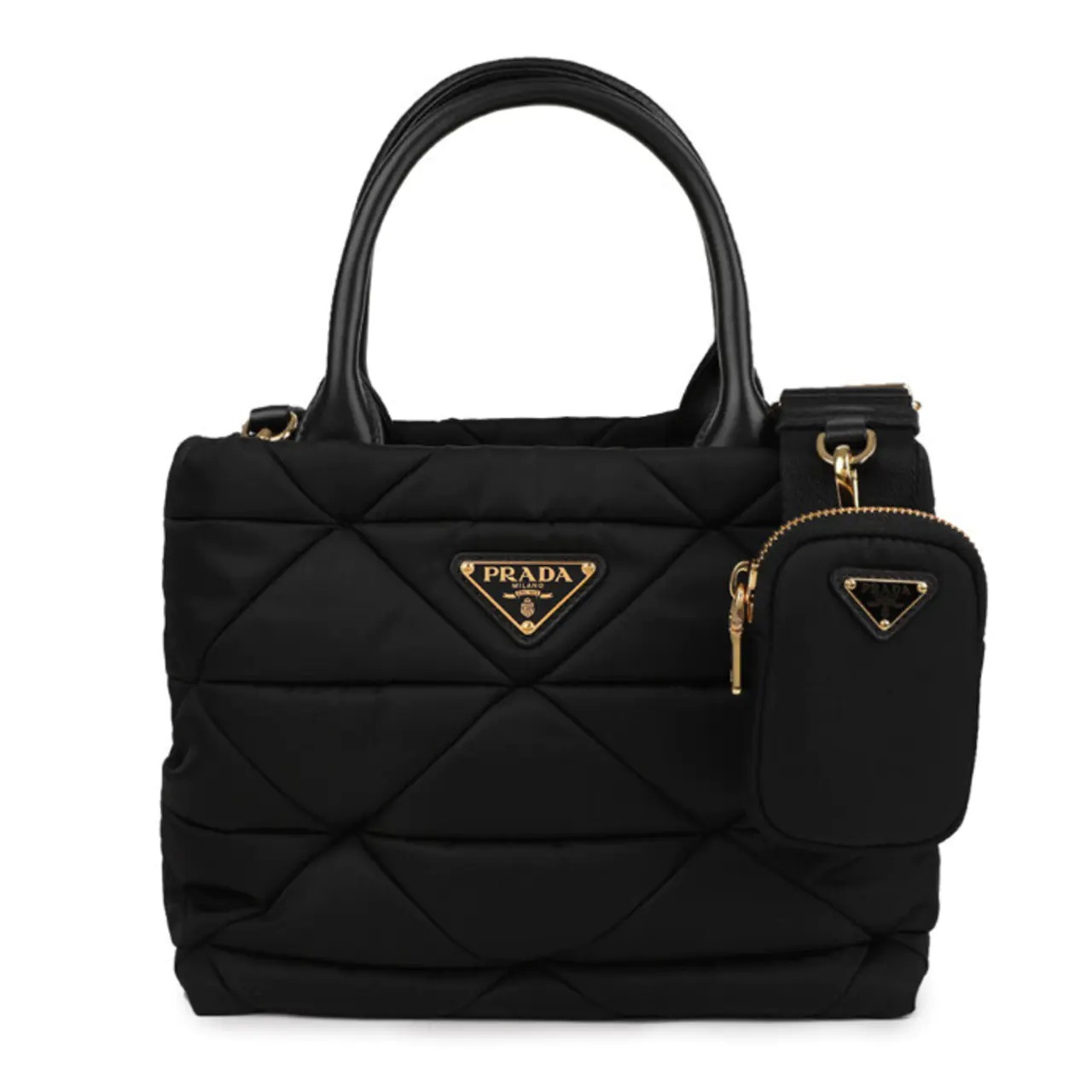 ♦PRADA♦スモール パデッド Re-Nylon トートバッグ