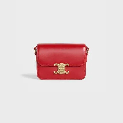 CELINE★トリオンフ クロスボディバッグ ティーン シャイニー