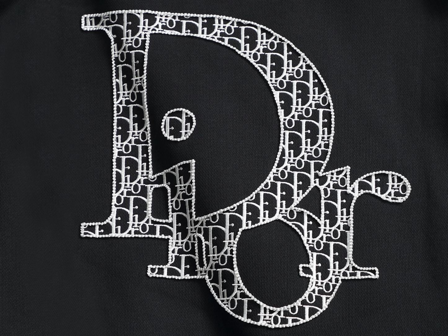 【DIOR】刺繍長袖 T シャツ