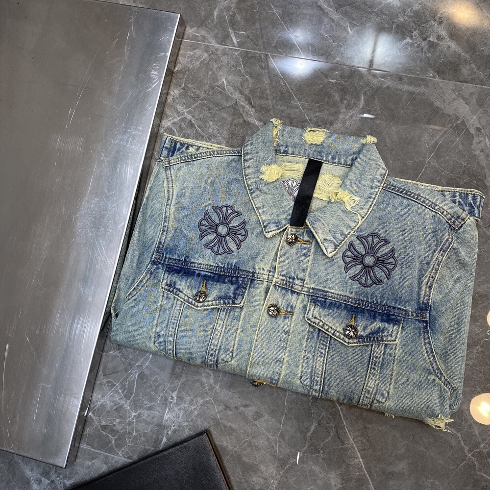 【CHROME HEARTS】クロムハーツ デニムジャケット ご好評に付き再入荷！