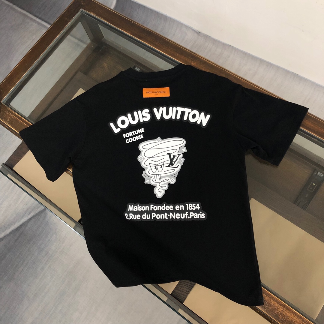 【LOUIS VUITTON】ルイヴィトン 半袖Tシャツ 男女兼用、ご好評に付き再入荷！