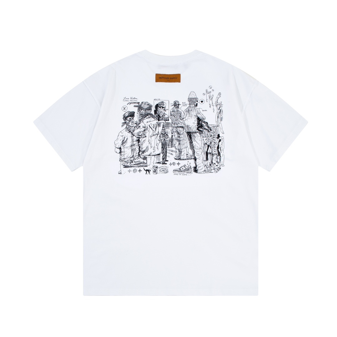 【LOUIS VUITTON】ルイヴィトン 半袖Tシャツ 、ご好評に付き再入荷！