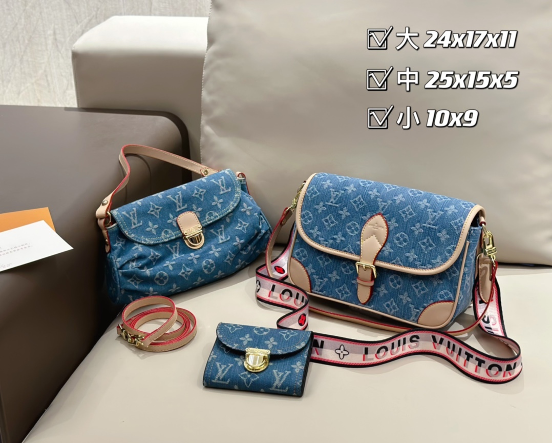 【LOUIS VUITTON】【大人気定番商品♪】ルイヴィトン 3点セット