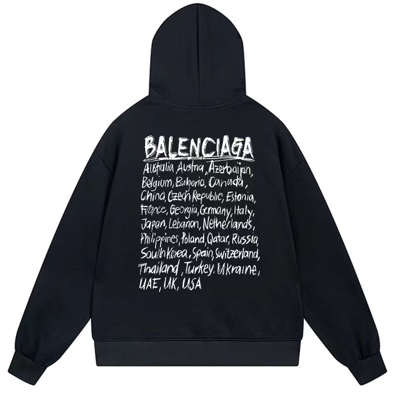 【BALENCIAGA】バレンシアガ パーカー 男女兼用 ご好評に付き再入荷！