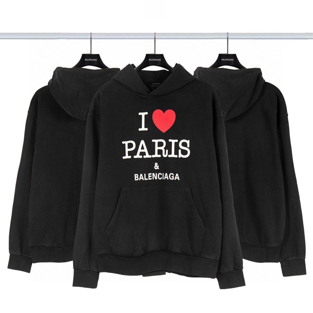 【BALENCIAGA】バレンシアガ パーカー 男女兼用 ご好評に付き再入荷！