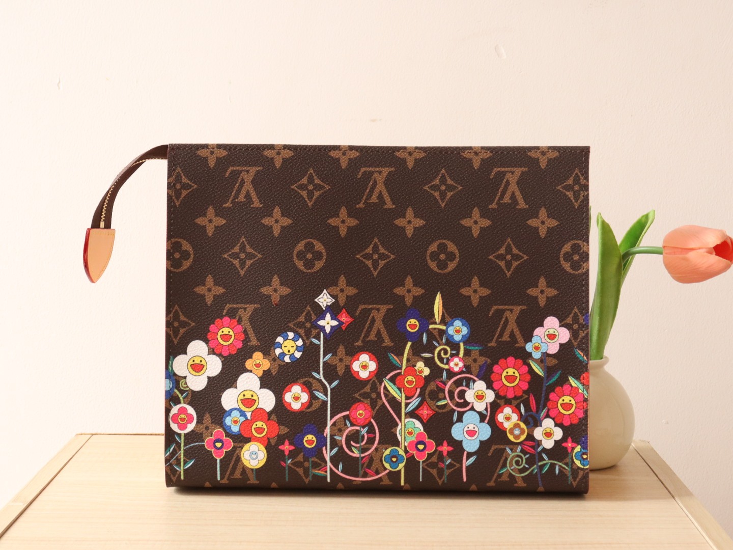 LOUIS VUITTON ルイヴィトン 村上隆 定番クラッチバッグ M14180
