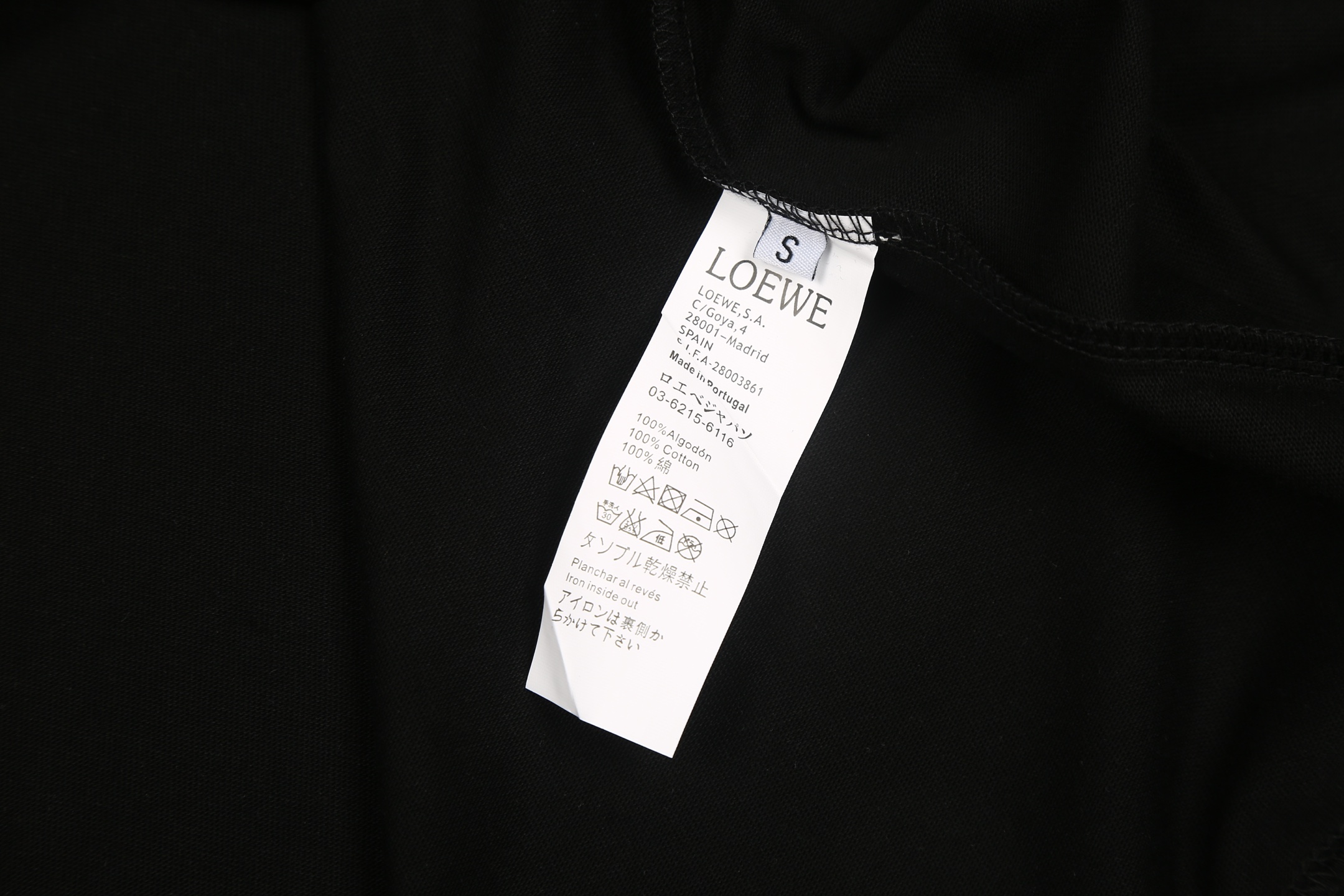 【LOEWE 公式旗艦店】（ロエベ）半袖Tシャツ、ご好評に付き再入荷！