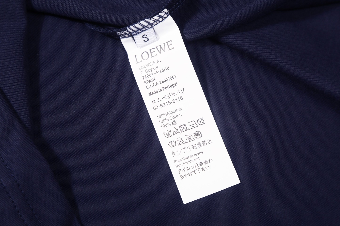 【LOEWE 公式旗艦店】（ロエベ）半袖Tシャツ、ご好評に付き再入荷！