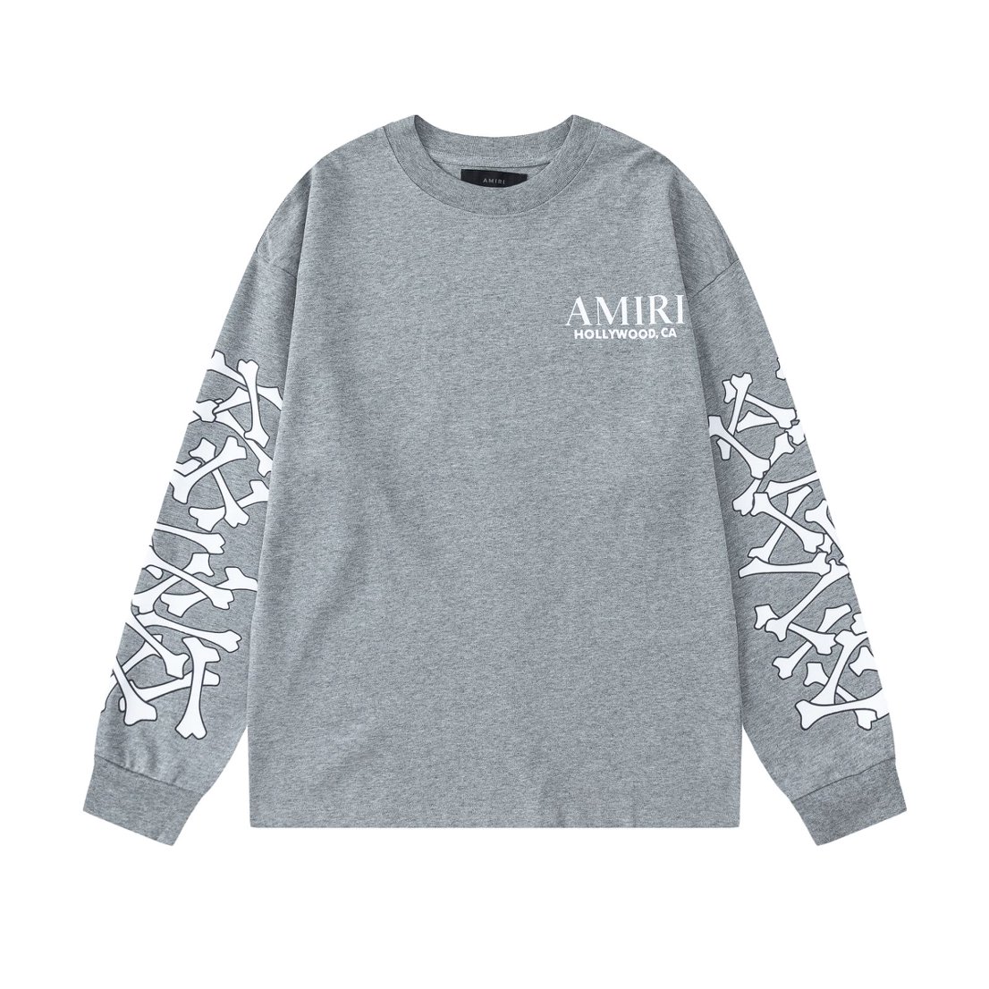 【AMIRI】丸首長袖 T シャツ
