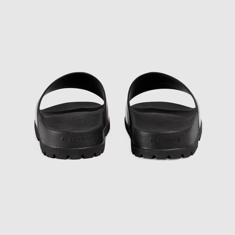 **GUCCI**　ラバーメンズ スライドサンダル