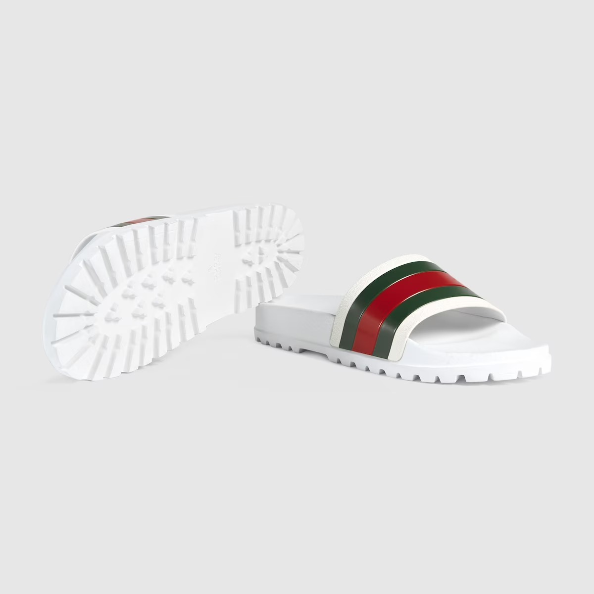 **GUCCI**　ラバーメンズ スライドサンダル