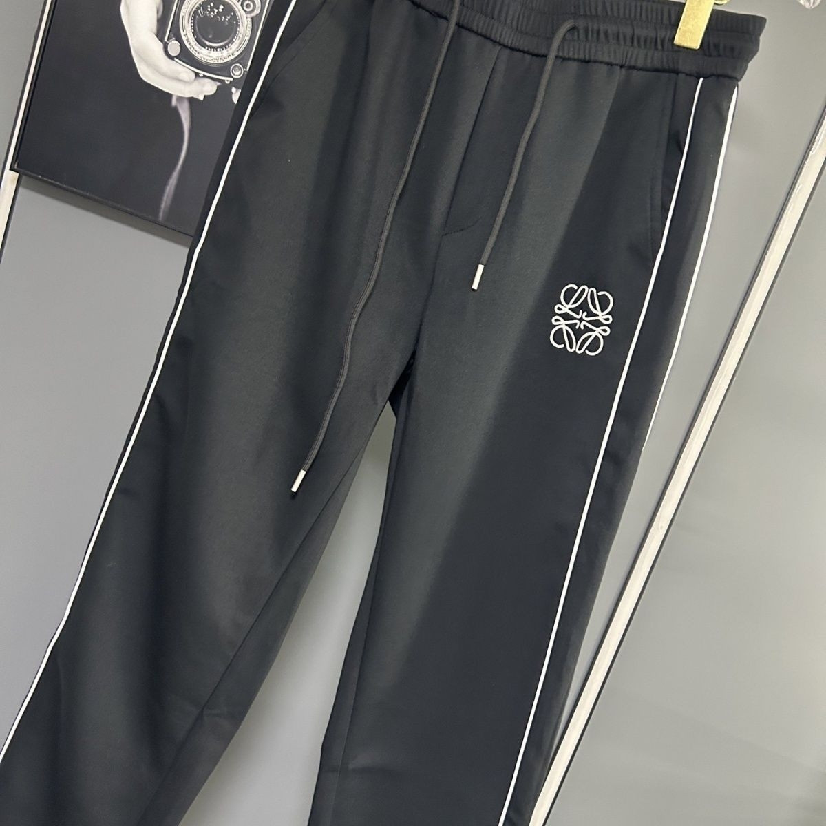『M-4XL』ストレートレッグのカジュアルパンツ、ファッショナブルなスポーツパンツ
