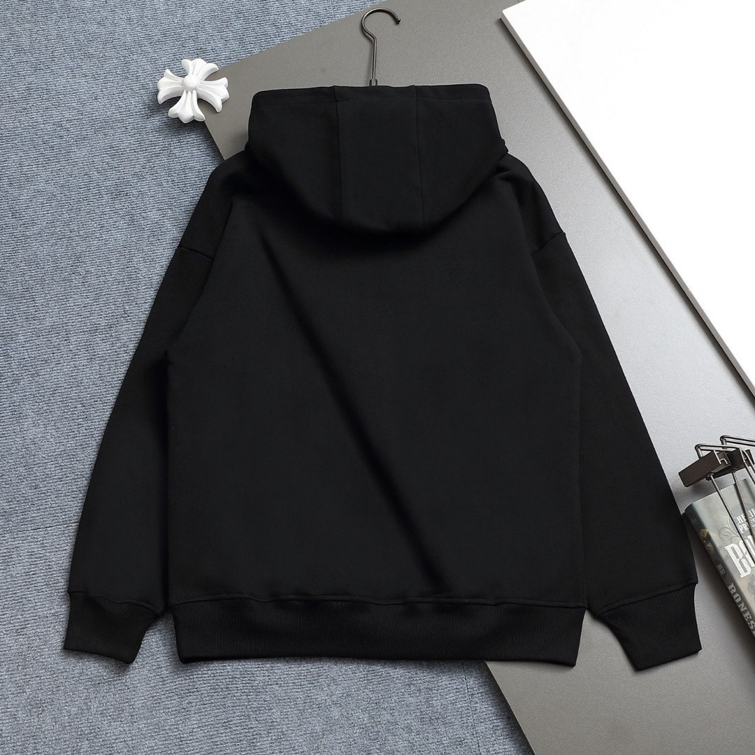 『XS-L』新作秋冬刺繍入りフード付きスウェットシャツ