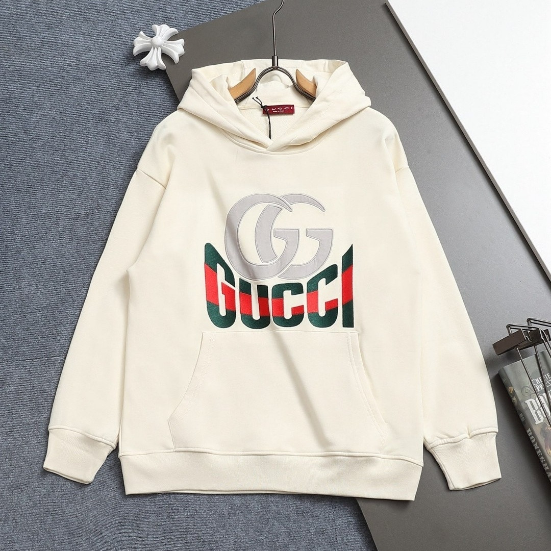 『XS-L』新作秋冬刺繍入りフード付きスウェットシャツ