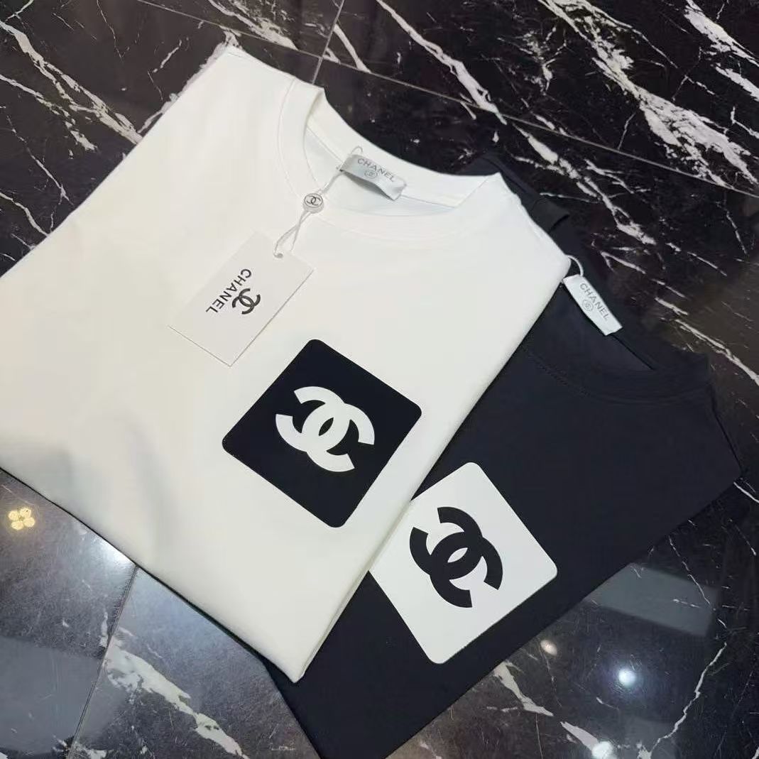 【S-5XL】夏の新作半袖Tシャツ文字プリントシンプルスリムフィットメンズとレディースTシャツ