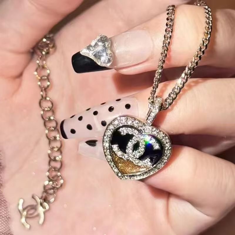 シャオシャネルネックレス鎖骨アクセサリー高級気質