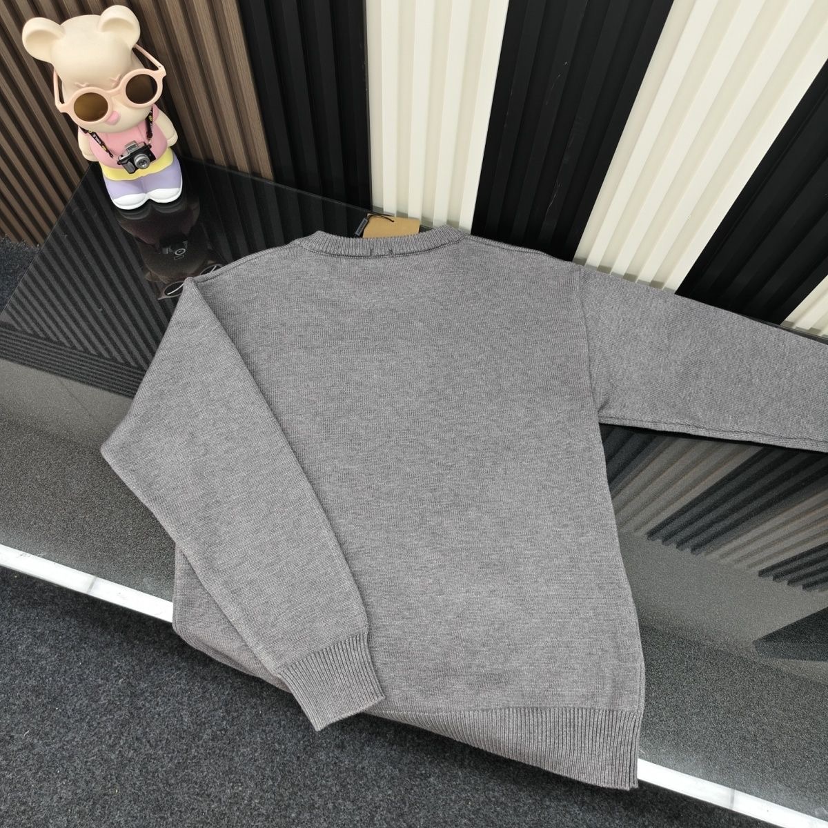 『L-4XL』新しい秋冬ニットラウンドネックセーターカジュアルカップルセーター