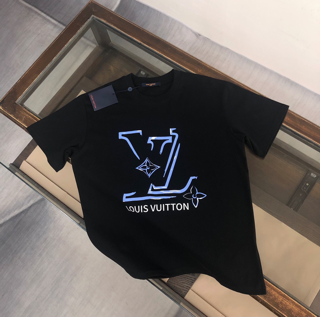 夏新作、ラウンドネック半袖Tシャツ、ユニセックス、トレンド感満載のトップス