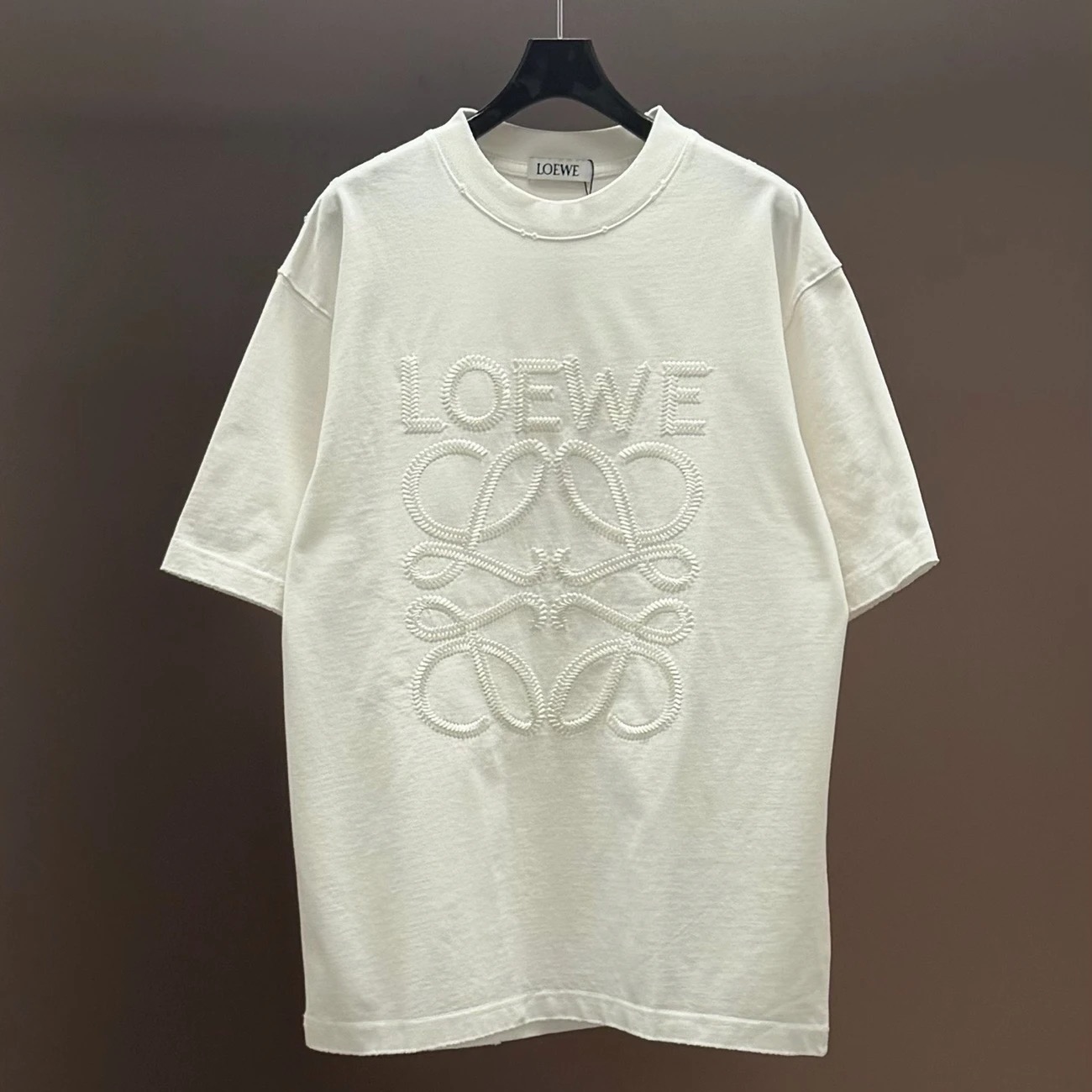 『M-2XL』2026 ファッショナブルで毎日使える万能ルーズ刺繍半袖Tシャツトップス