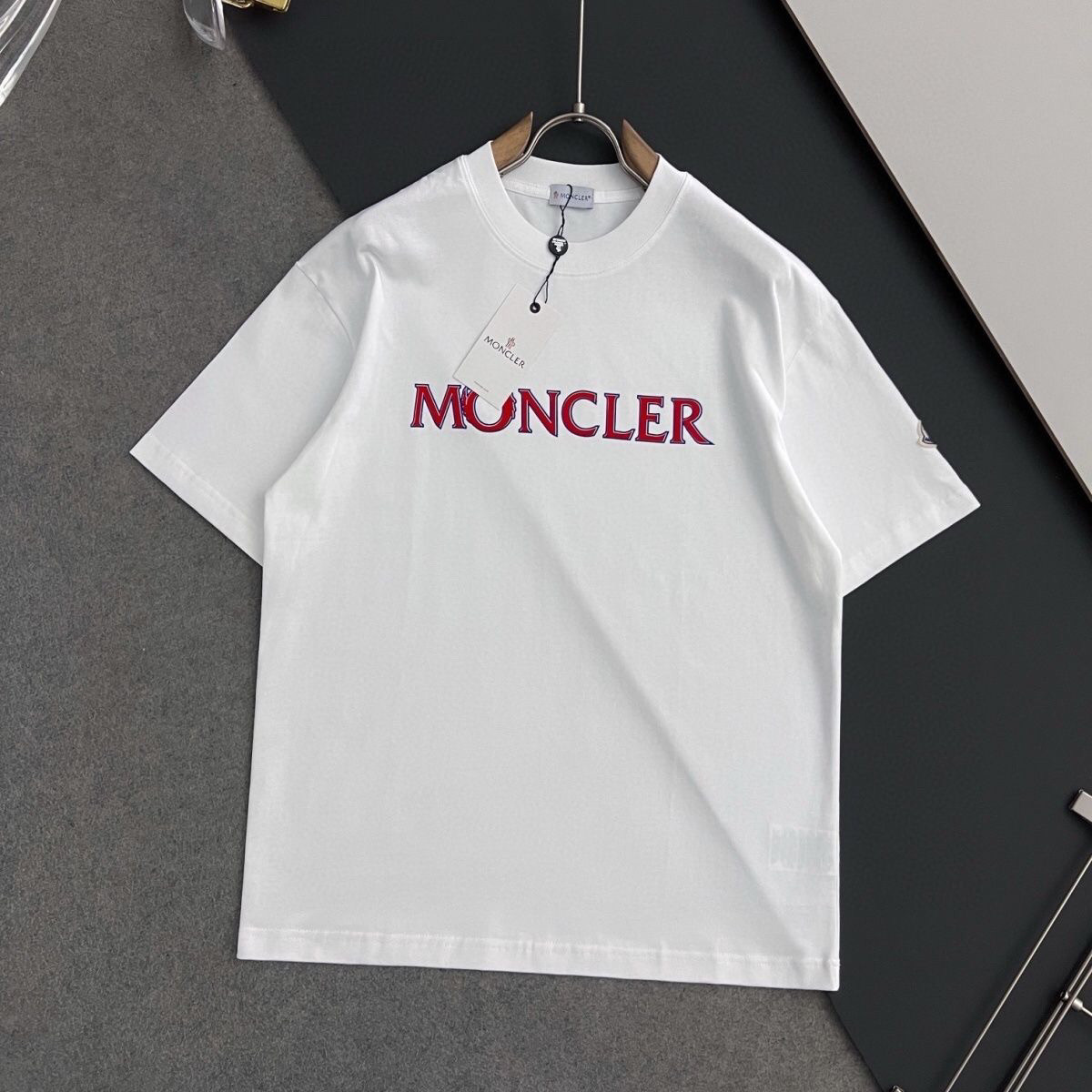 【M-3XL】春夏向けプリント入り高級クルーネックプルオーバー半袖Tシャツ