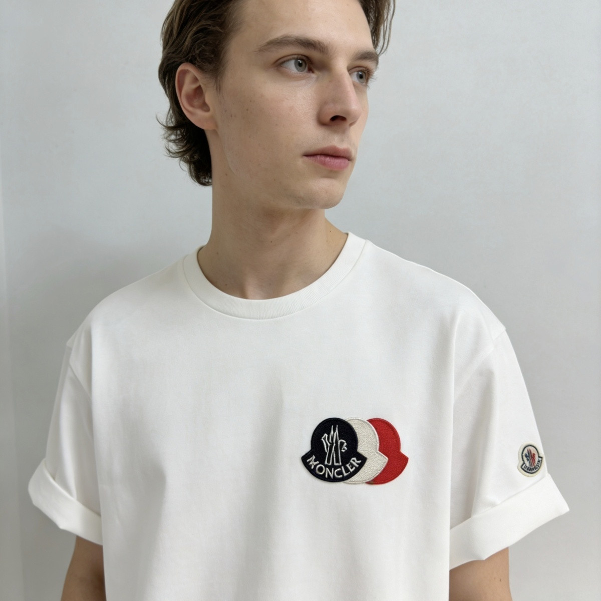【S-3XL】新作サマー半袖刺繍パッチスタイル、ユニセックス