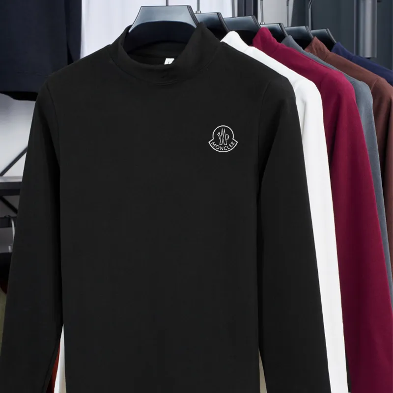 『L-5XL』売れ切れ必至 着心地良い ノームコア 半ハイネック プリント トップス