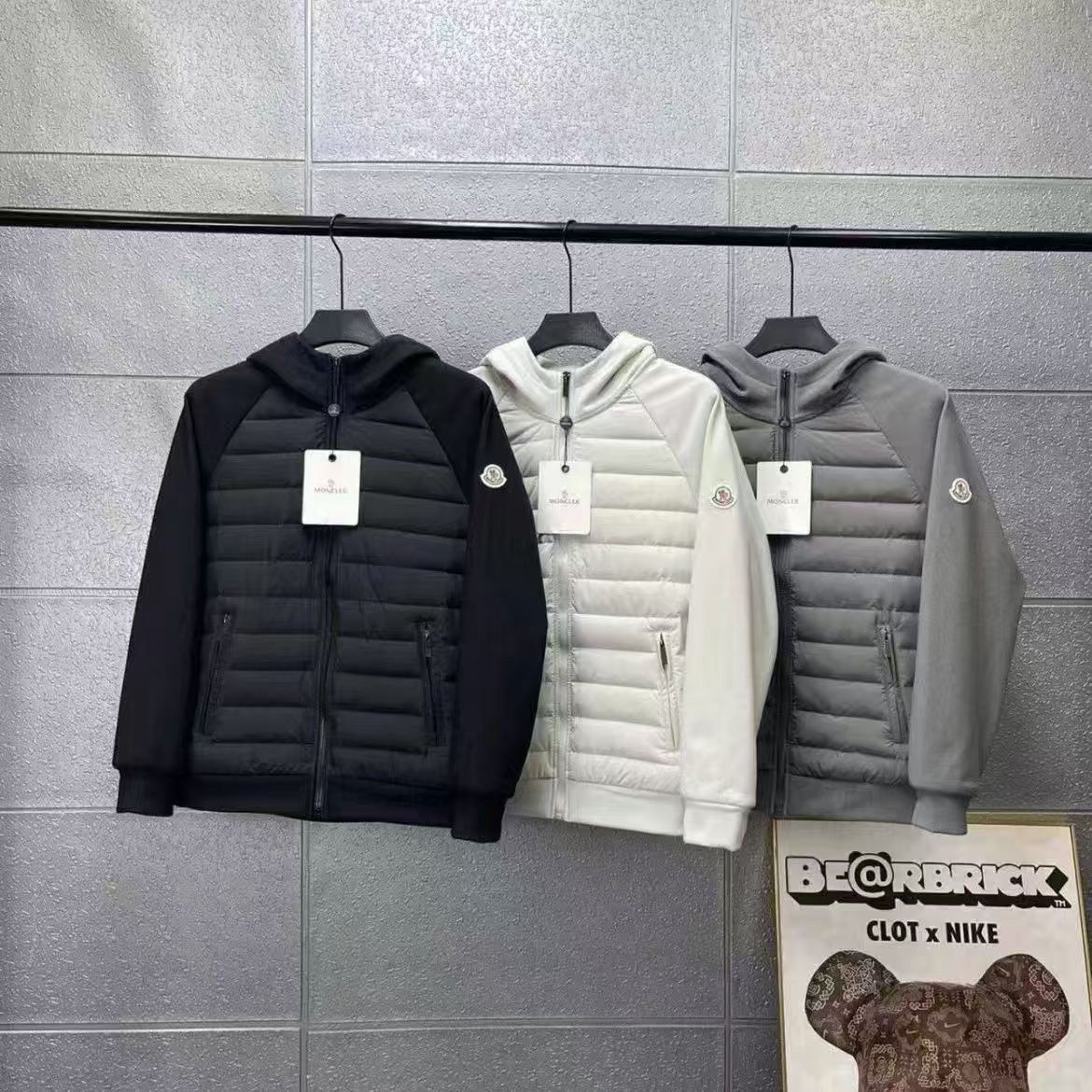 『M-3XL』新しい冬用ダウン入り暖かいカジュアルカップルフード付きジャケット