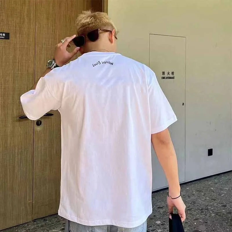 『S-4XL』トレンド感満点 目を奪われる 合わせやすい シンプル 半袖 Tシャツ