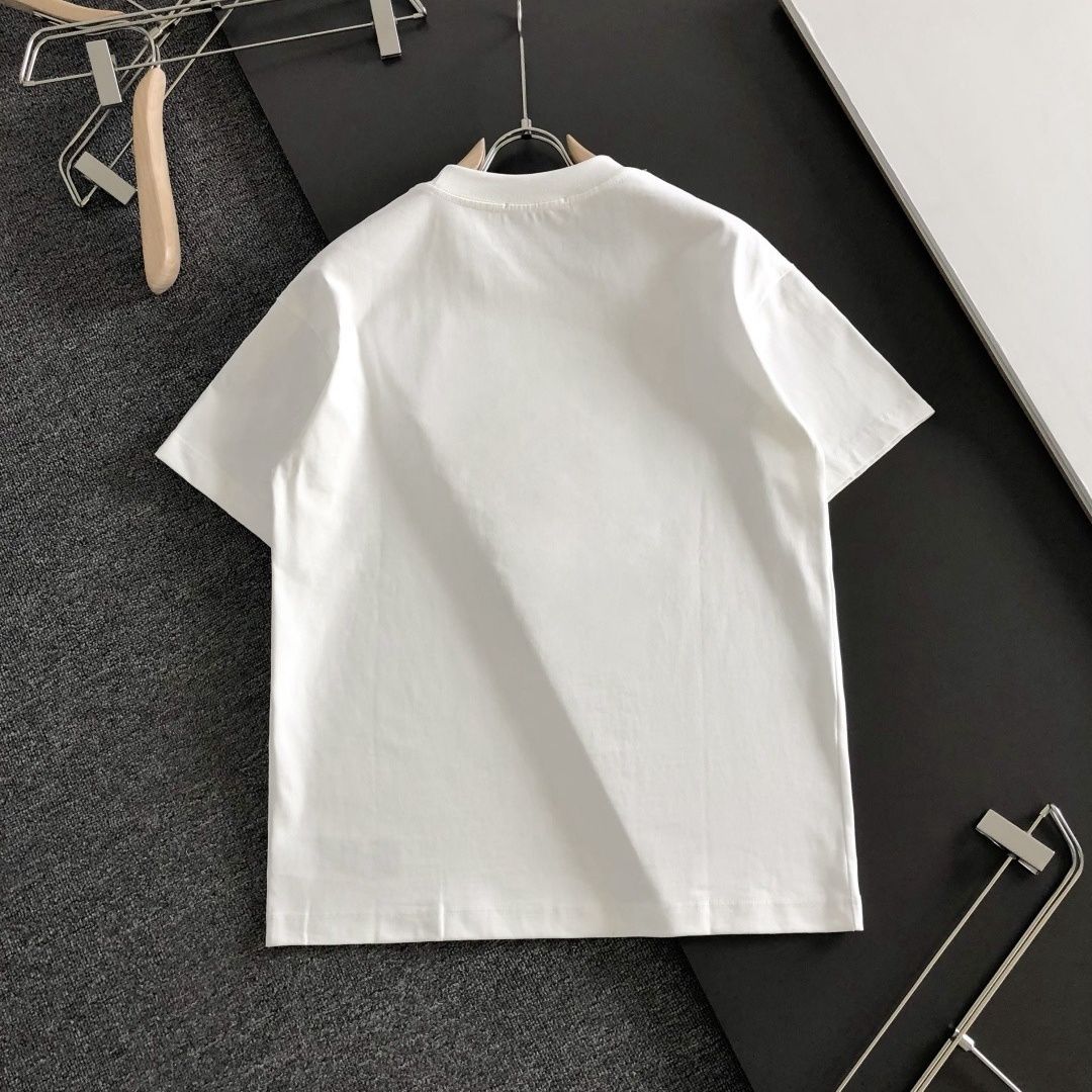 『S-2XL』新作春夏スタイル レター クルーネック 半袖Tシャツ