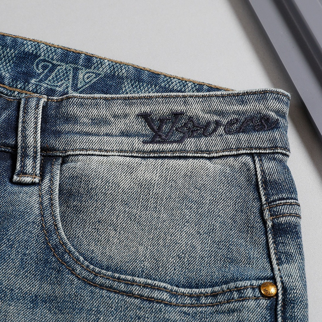 『29-38』新作の高級スリムフィットメンズジーンズ