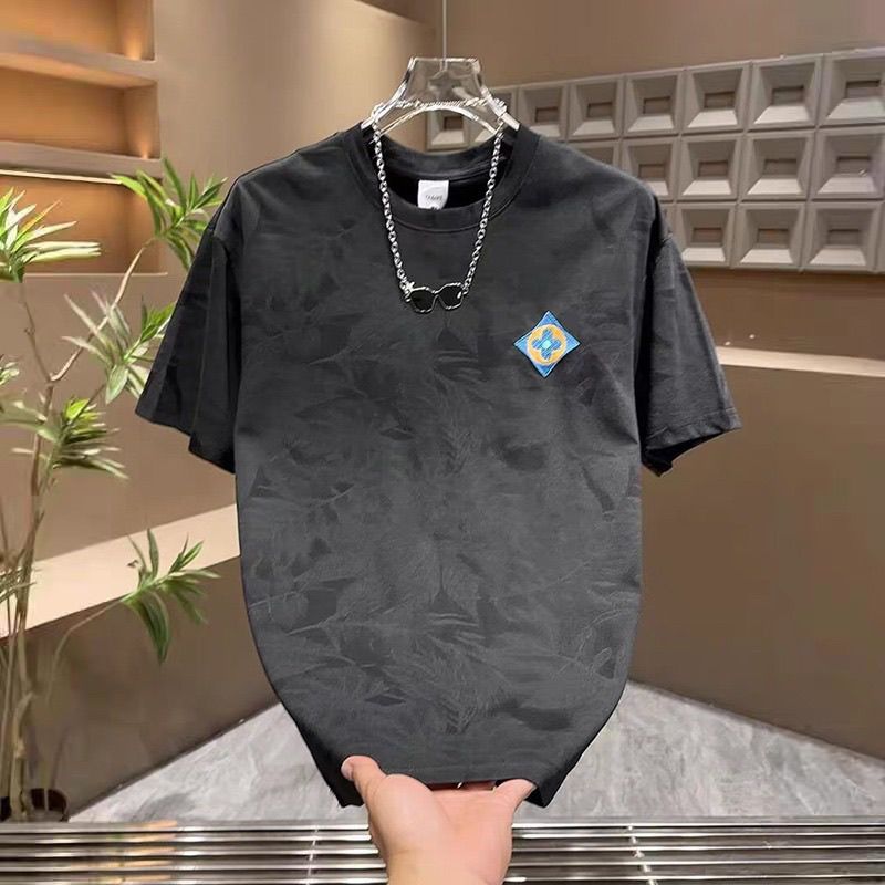 【M-4XL】カジュアルな半袖Tシャツ、おしゃれなトップス、メンズ半袖Tシャツ