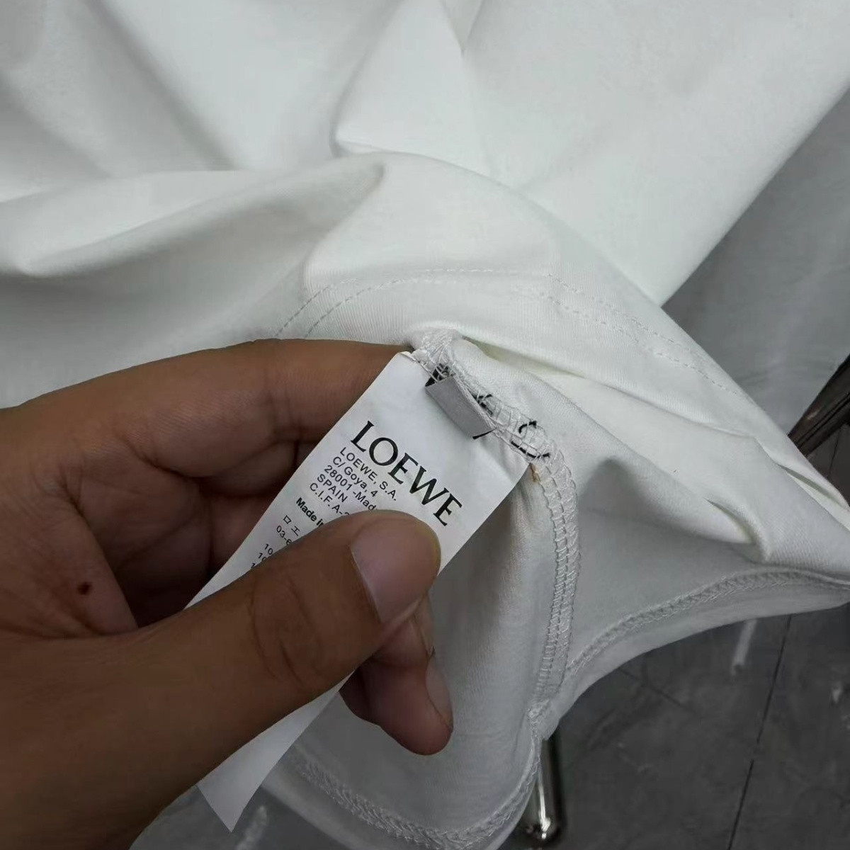 『S-2XL』クルーネック長袖カジュアルシャツ ユニセックス