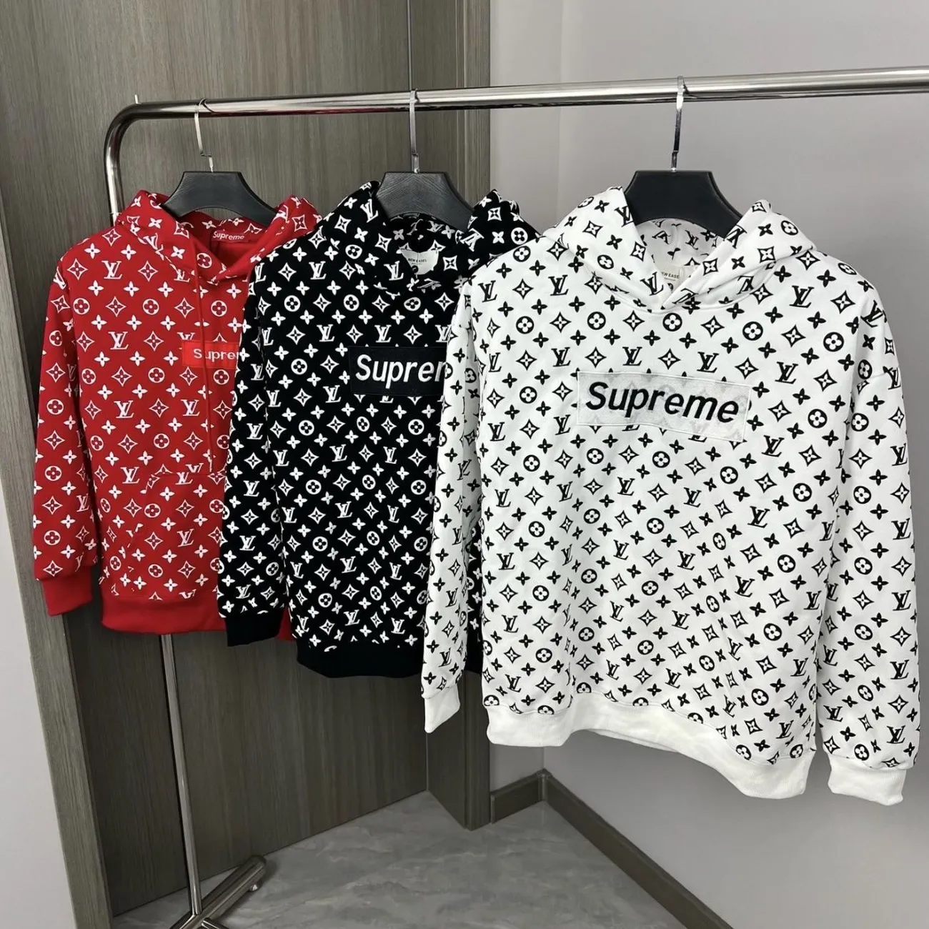 『L-5XL』男女兼用のゆったりとした着心地のフード付きスウェットシャツ