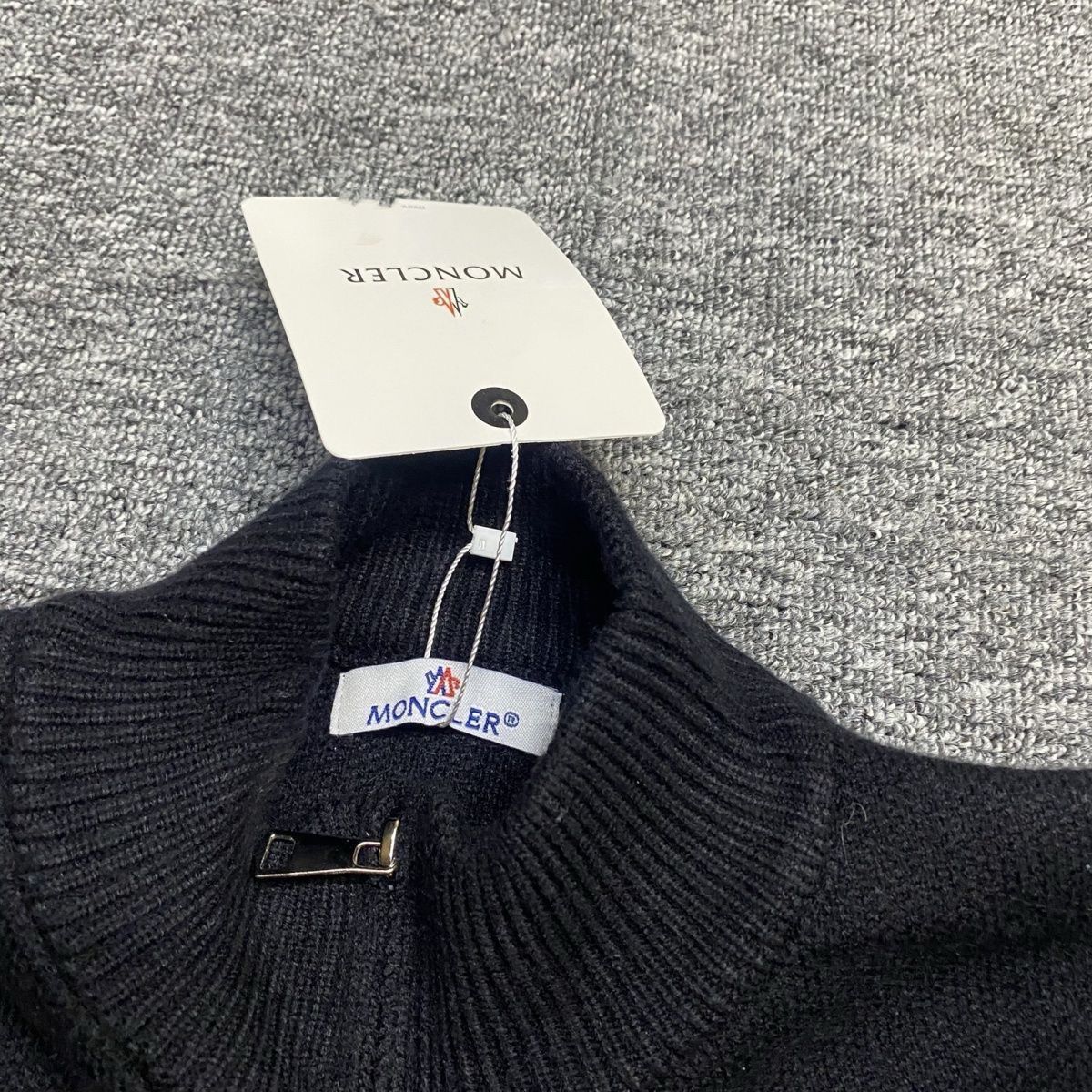 『M-3XL』秋冬新作長袖ジッパーセーターカジュアルメンズセーターカーディガンジャケットスタンドカラー刺繍セーター