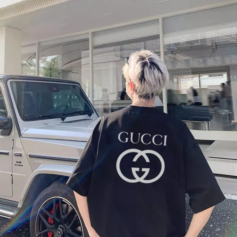 『S-4XL』3色選べる シンプル オーバーサイズ クラシック 通気性のある Tシャツ