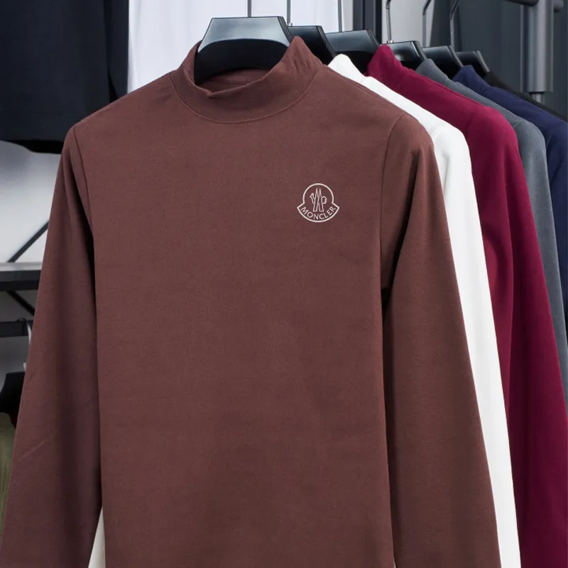 『L-5XL』売れ切れ必至 着心地良い ノームコア 半ハイネック プリント トップス