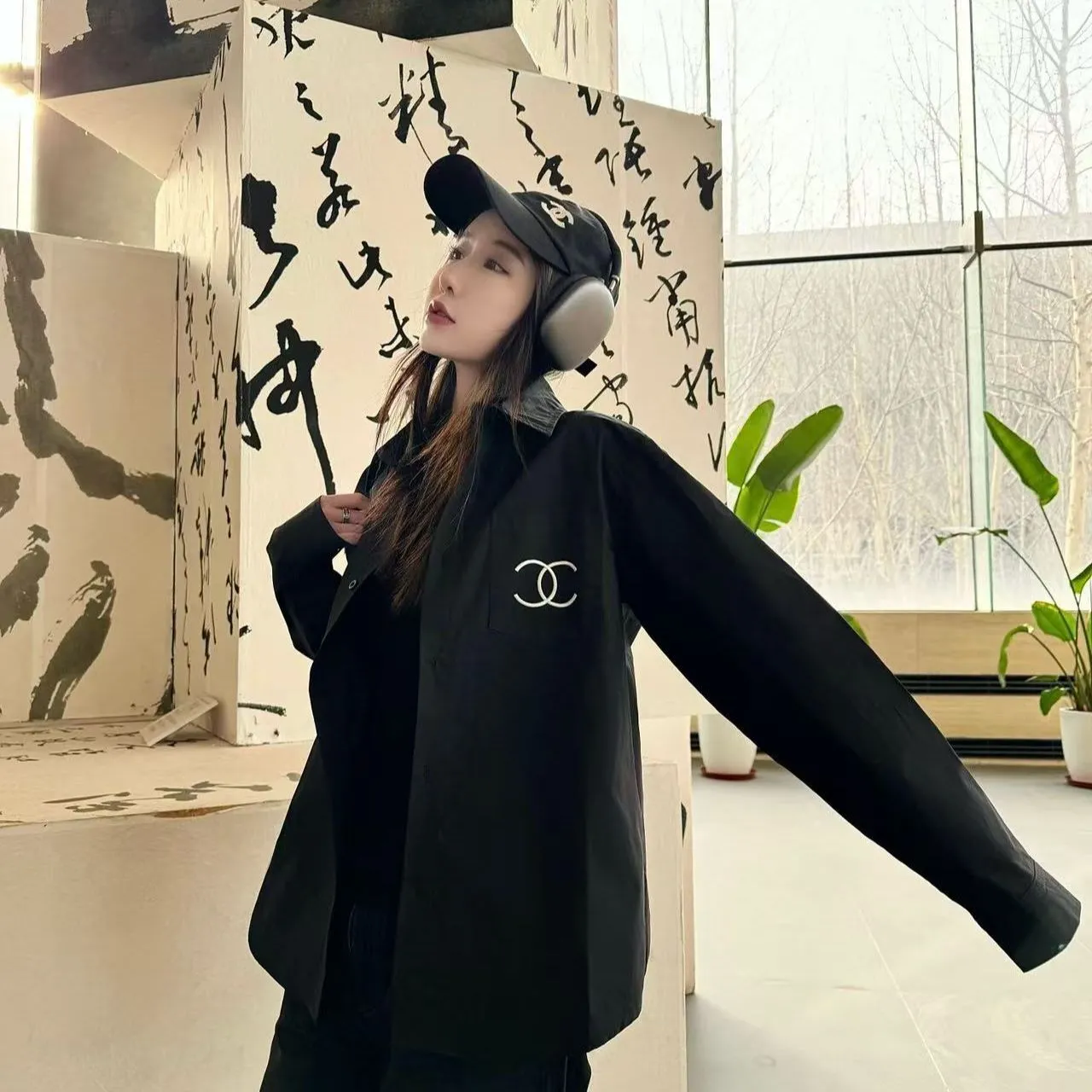 『S-XL』新作長袖シャツ、ゆったりとしたカジュアルでトレンディなジャケット
