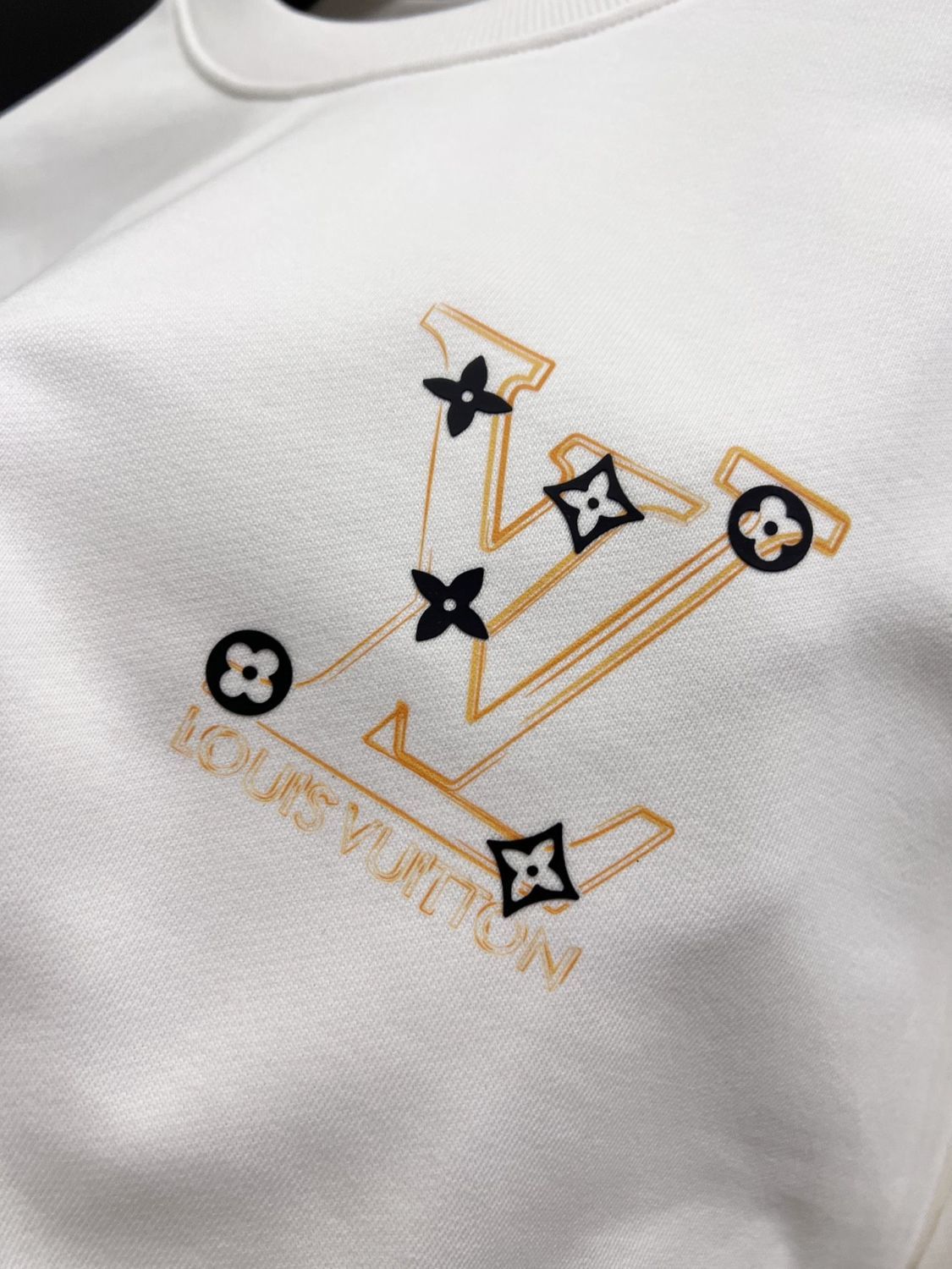 『S-4XL』男女兼用の人気のカジュアルルーズラウンドネック刺繍長袖スウェットシャツ