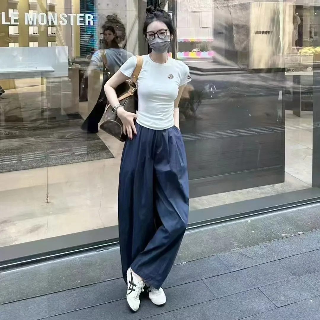 『S-L』話題沸騰中 気質満点 単品注文 カジュアル モード ルーズ Ｔシャツ /パンツ