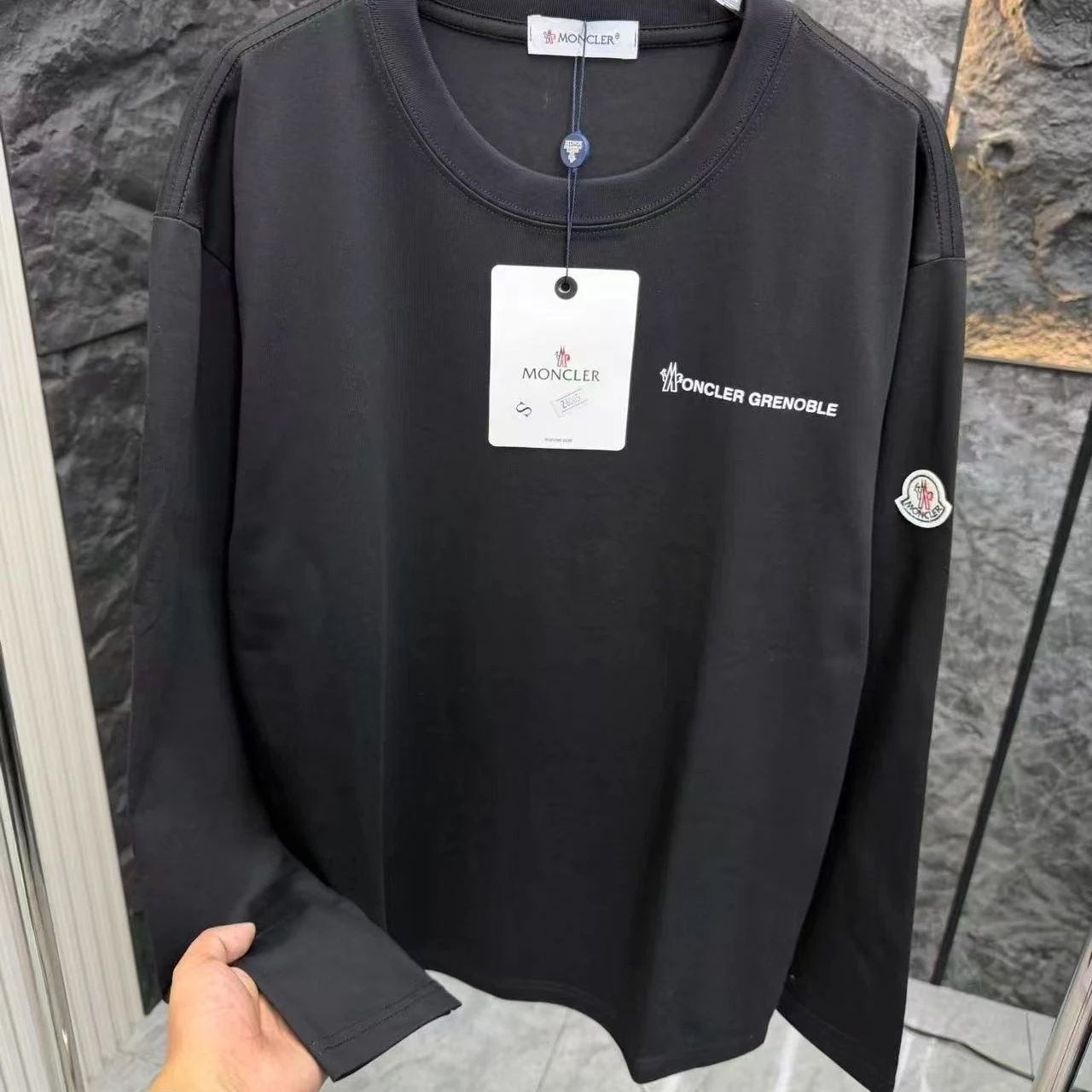 『S-2XL』新作刺繍入り長袖カジュアルユニセックススタイル