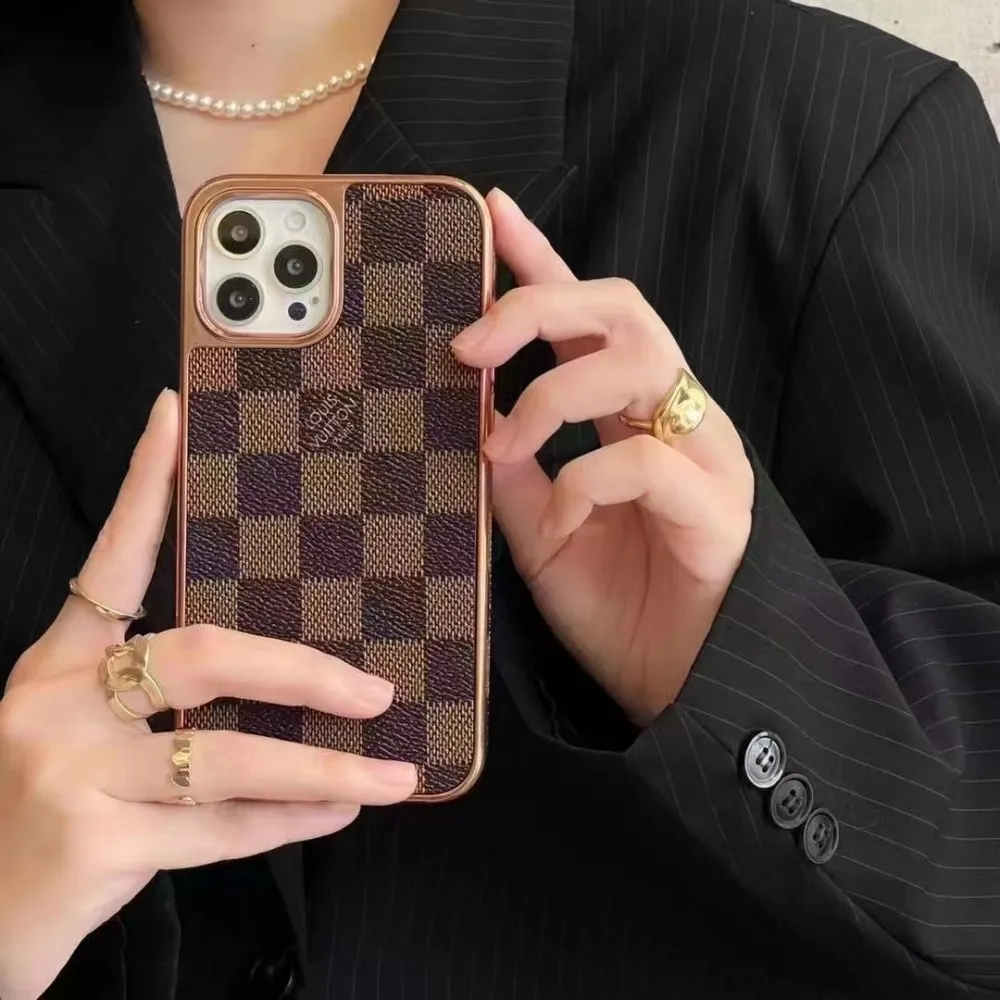 高品質 レザー ファッション iPhoneケース スマホケース