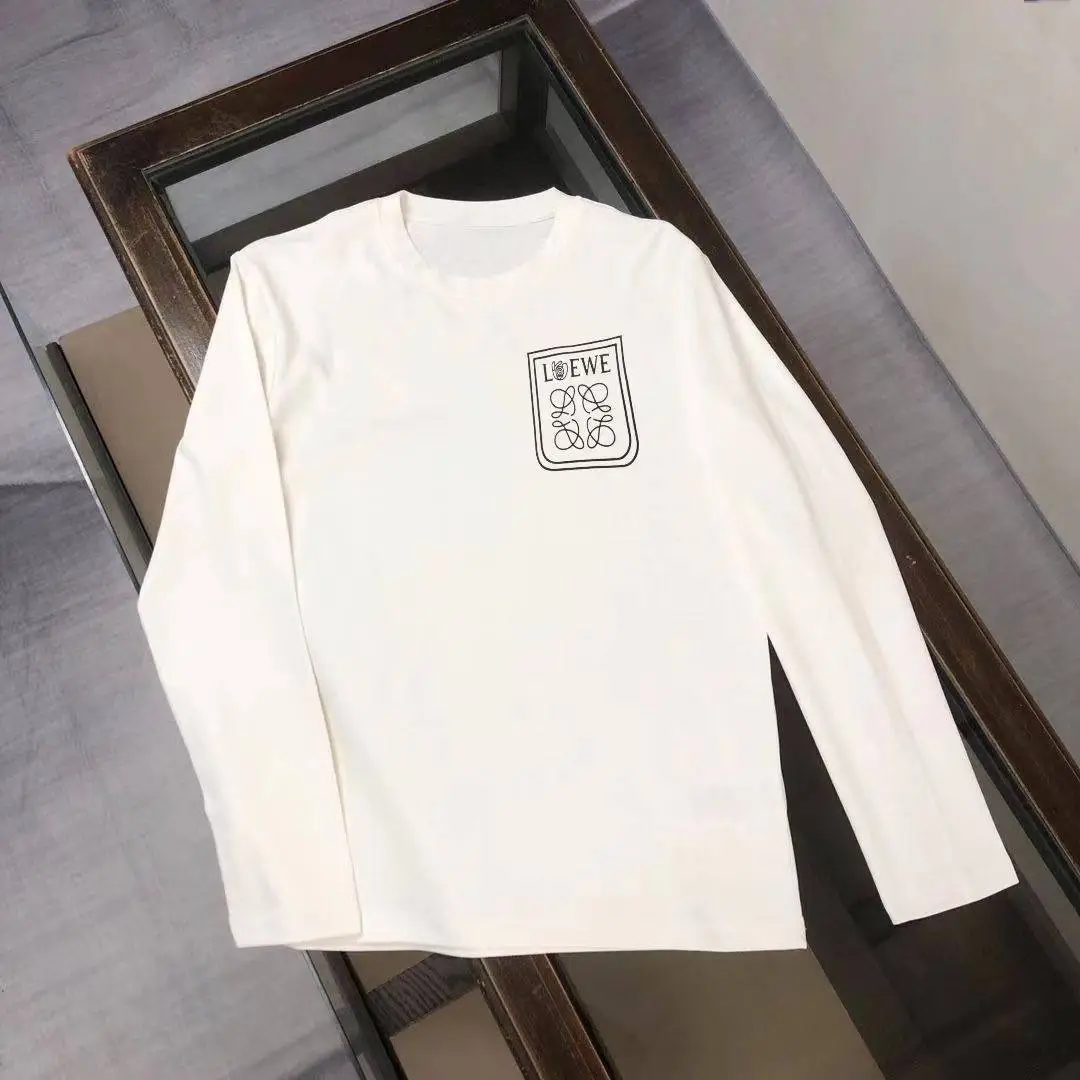 合わせやすい 質感のいい 好感度100％ 日常 カジュアル 超ファッション 大人気 ラウンドネック 長袖 Ｔシャツ