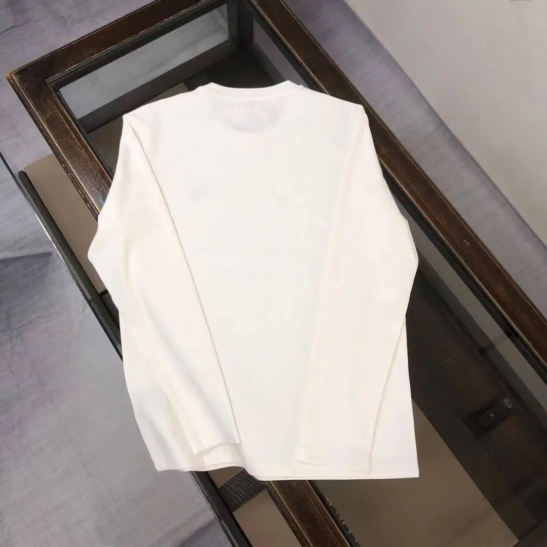 合わせやすい 質感のいい 好感度100％ 日常 カジュアル 超ファッション 大人気 ラウンドネック 長袖 Ｔシャツ