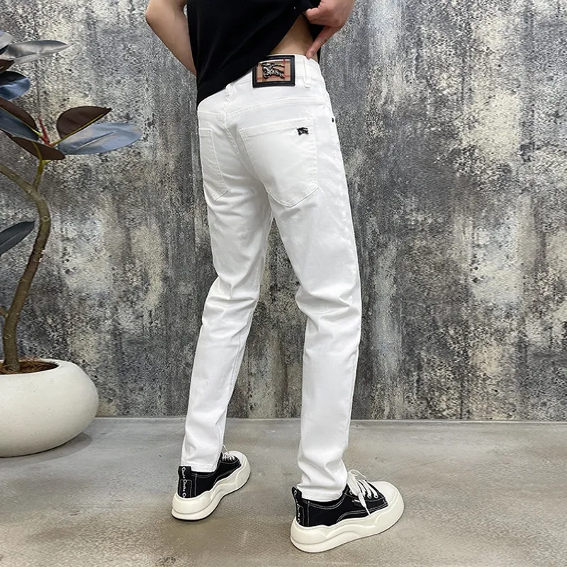 『M-3XL』大人らしい トレンド 高品質 快適 フィット感 クラシック カジュアル  ジーンズ