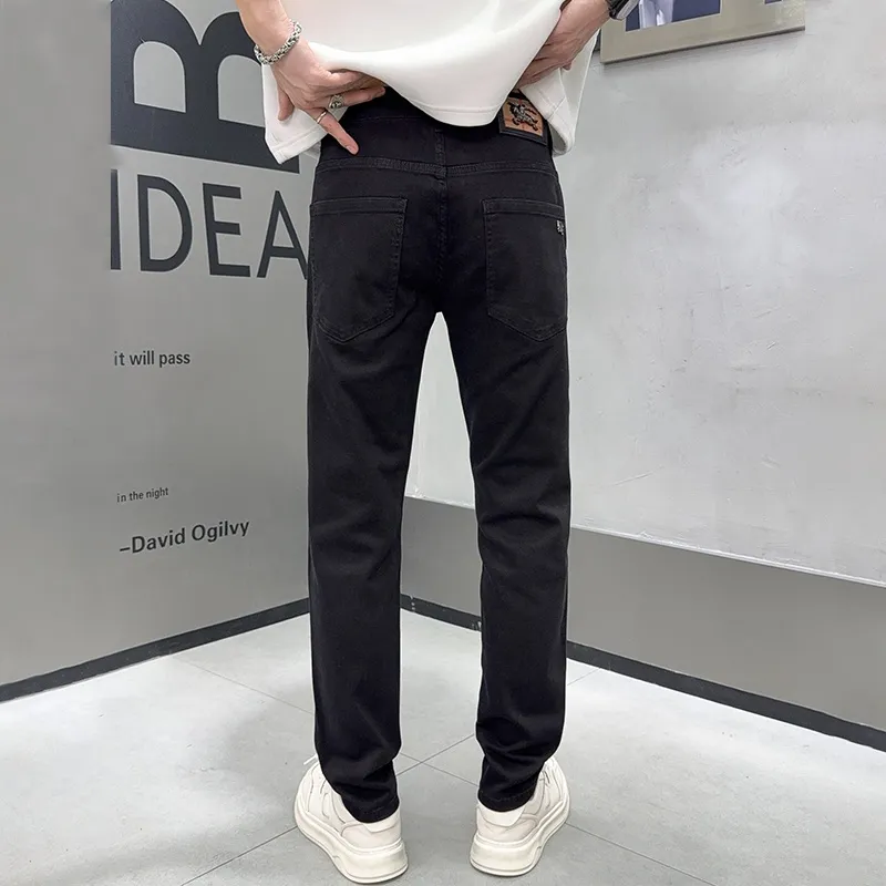 『M-3XL』大人らしい トレンド 高品質 快適 フィット感 クラシック カジュアル  ジーンズ