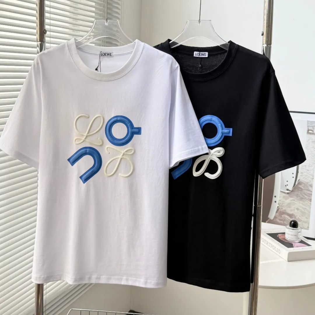 『S-XL』クラシックカラー カジュアルデイリー コラボモデル クルーネック ドットプリント半袖Tシャツ