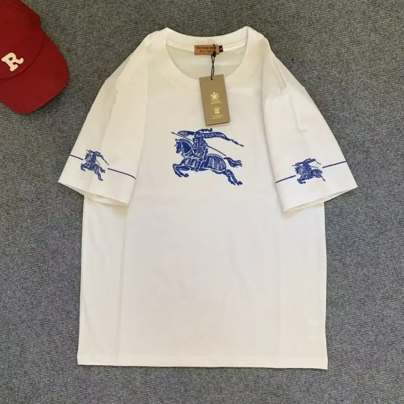 『M-4XL』着心地良い トレンドシンプル カジュアル 高品質 通気性 クール 合わせやすい 刺繍Ｔシャツ