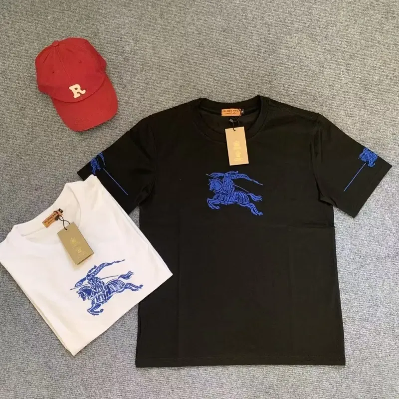 『M-4XL』着心地良い トレンドシンプル カジュアル 高品質 通気性 クール 合わせやすい 刺繍Ｔシャツ