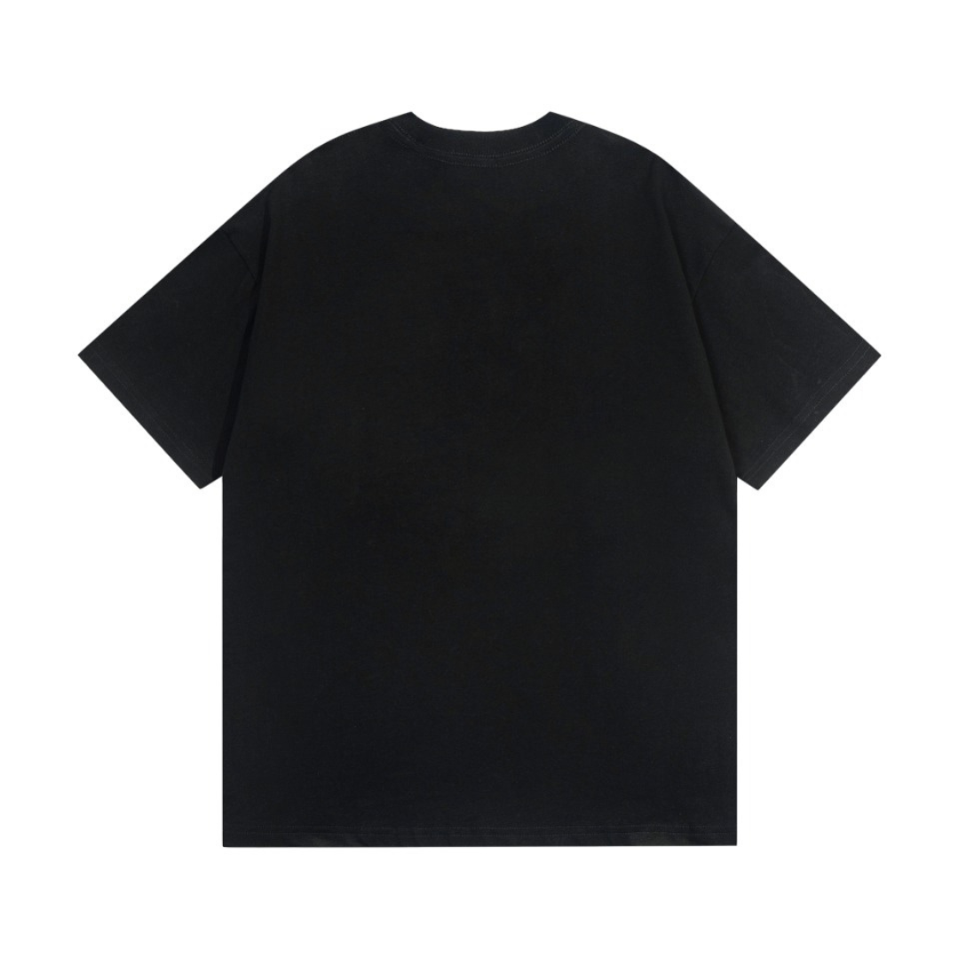 『XS-L』話題沸騰中 安定感抜群 新品 キレカジ 刺繍 無地 2色 ゆったり Ｔシャツ